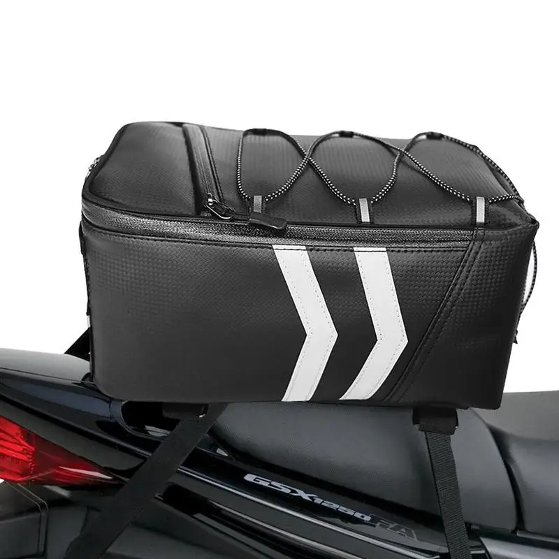 

Сумка для хранения на мотоцикл, багажная сумка для заднего багажника на велосипед, водонепроницаемая сумка для инструментов на мотоцикл, рюкзак для верховой езды