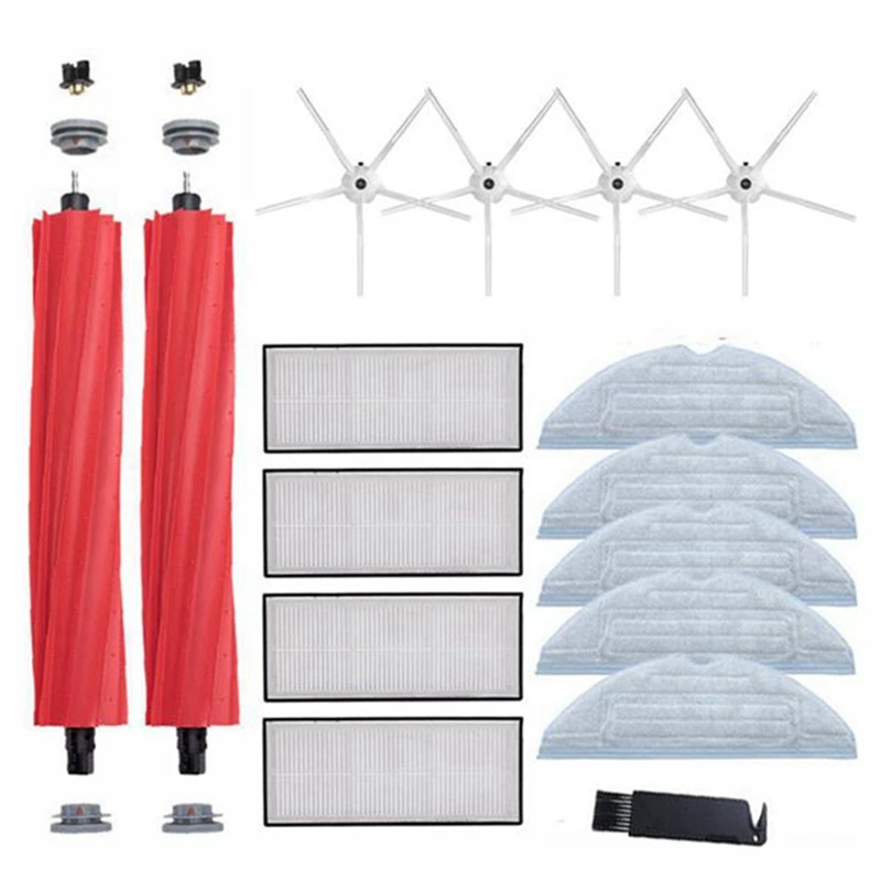 

EAS-For Xiaomi Roborock S7 T7S T7plus Main Side Brush Mops Cloths HEPA Filter Kit Robotic Vacuum Cleaner Spare Parts