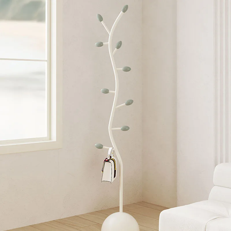 Стеллаж для пальто в современном минималистском стиле металлический напольный