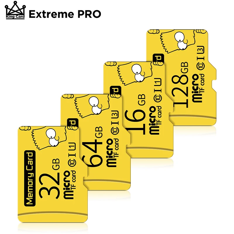 

Micro SD карта памяти, 4 ГБ, 8 ГБ, 16 ГБ, 32 ГБ, 64 ГБ, 128 ГБ