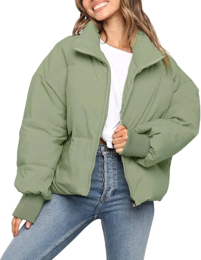 2022 Womens Parkas Winter Loose and Thin Warm Short Down Jacket for Women