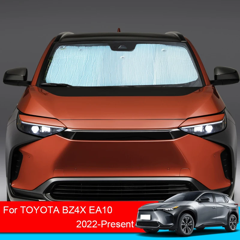 

For Toyota BZ4X EA10 2022-2025 Car Sunshades UV Protection Cover Side Window Curtain Sun Shade Visor Windshield Car Accessories