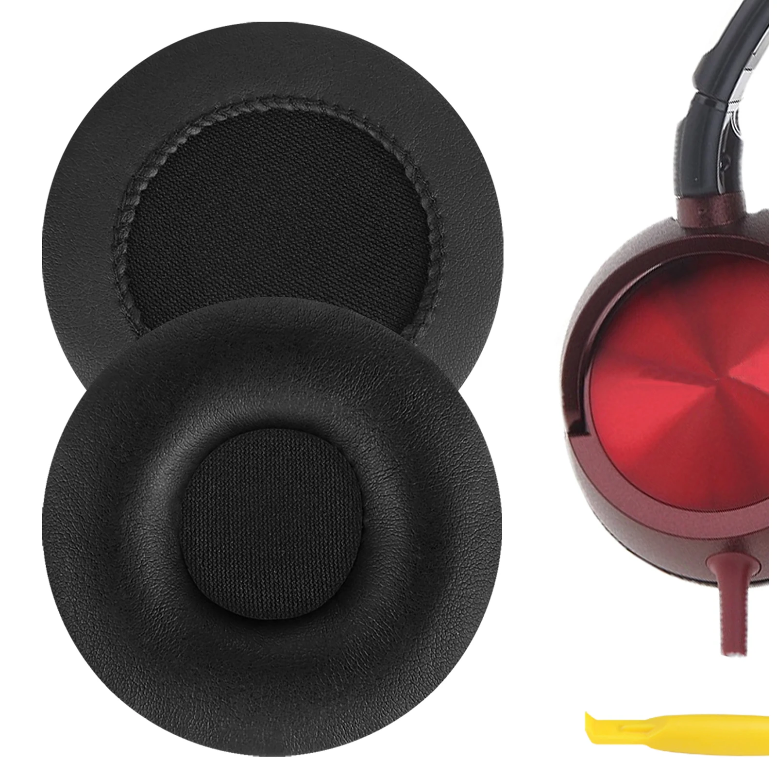 

Geekria Earpads for Sony DR-BT101, ZX300, ZX100 Replacement Headphones Protein Leather Ear Pads Cover Cushions Foam Earmuff