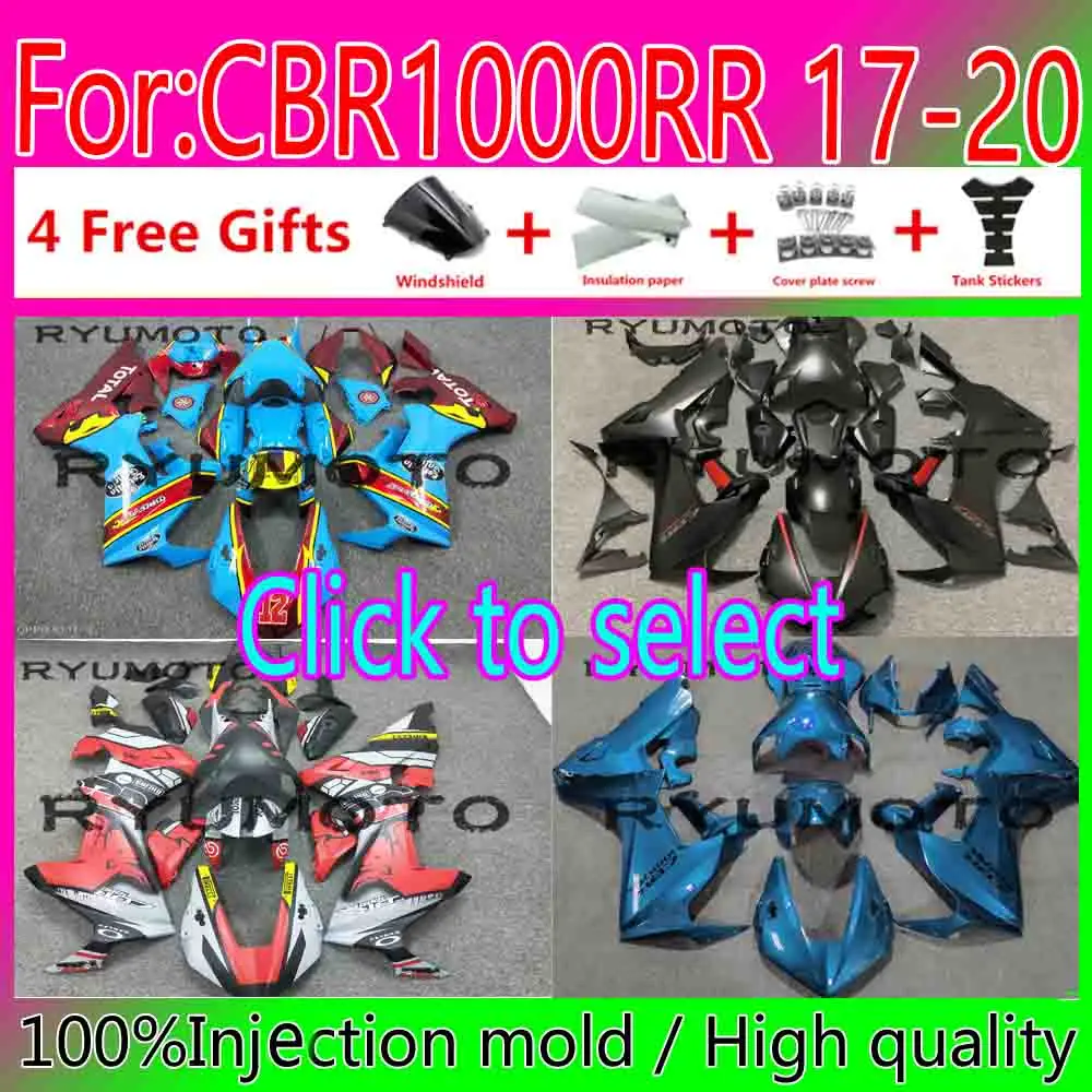 

Новый комплект обтекателей для литья под давлением ABS для мотоциклов Honda CBR1000RR 2017 2020 Cbr1000 2017 2018 2019 2020 обтекатель для кузова