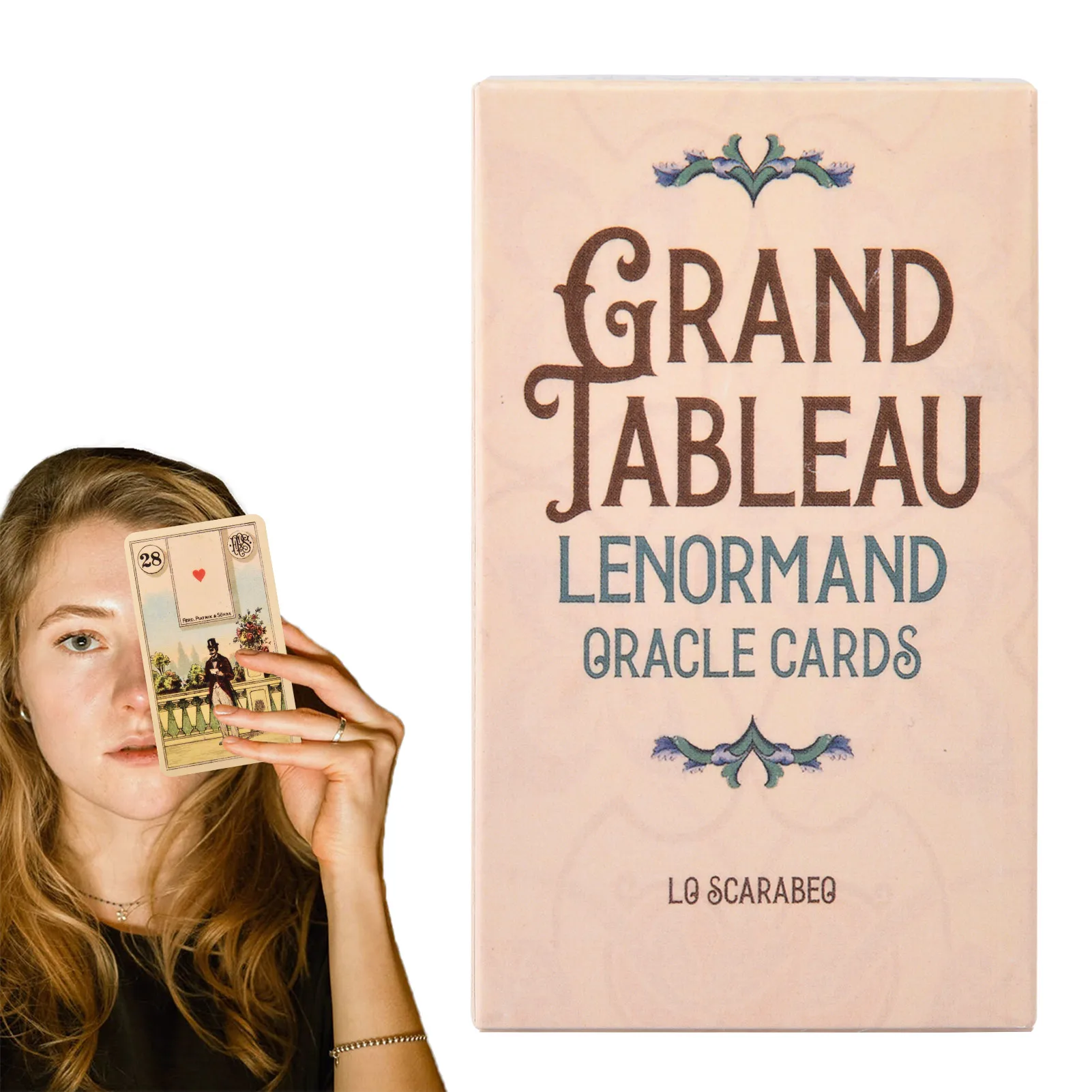 

36 Full-Color ArtGame Card Divination Tarot Tableau Grand Tableau Lenormand Cloth Grand Tableau Lenormand Cartes Oracles