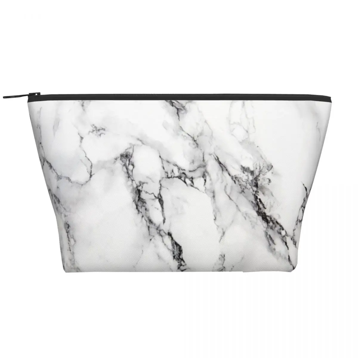 

Kawaii Роскошная Серая Мраморная дорожная косметичка для женщин, текстура, абстрактный узор, косметичка, косметичка для хранения красоты, набо...