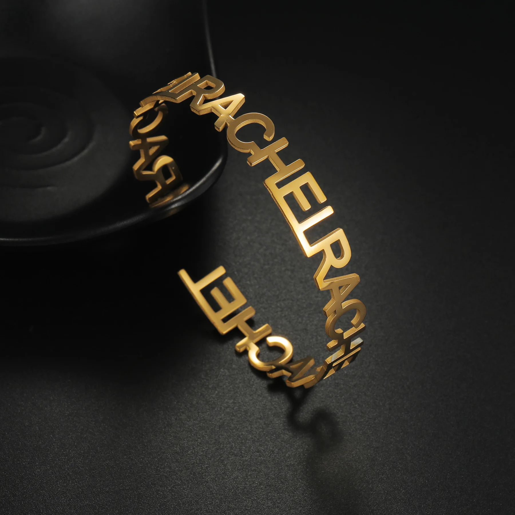 Персонализированный именной браслет Atoztide для женщин и мужчин браслеты-манжеты