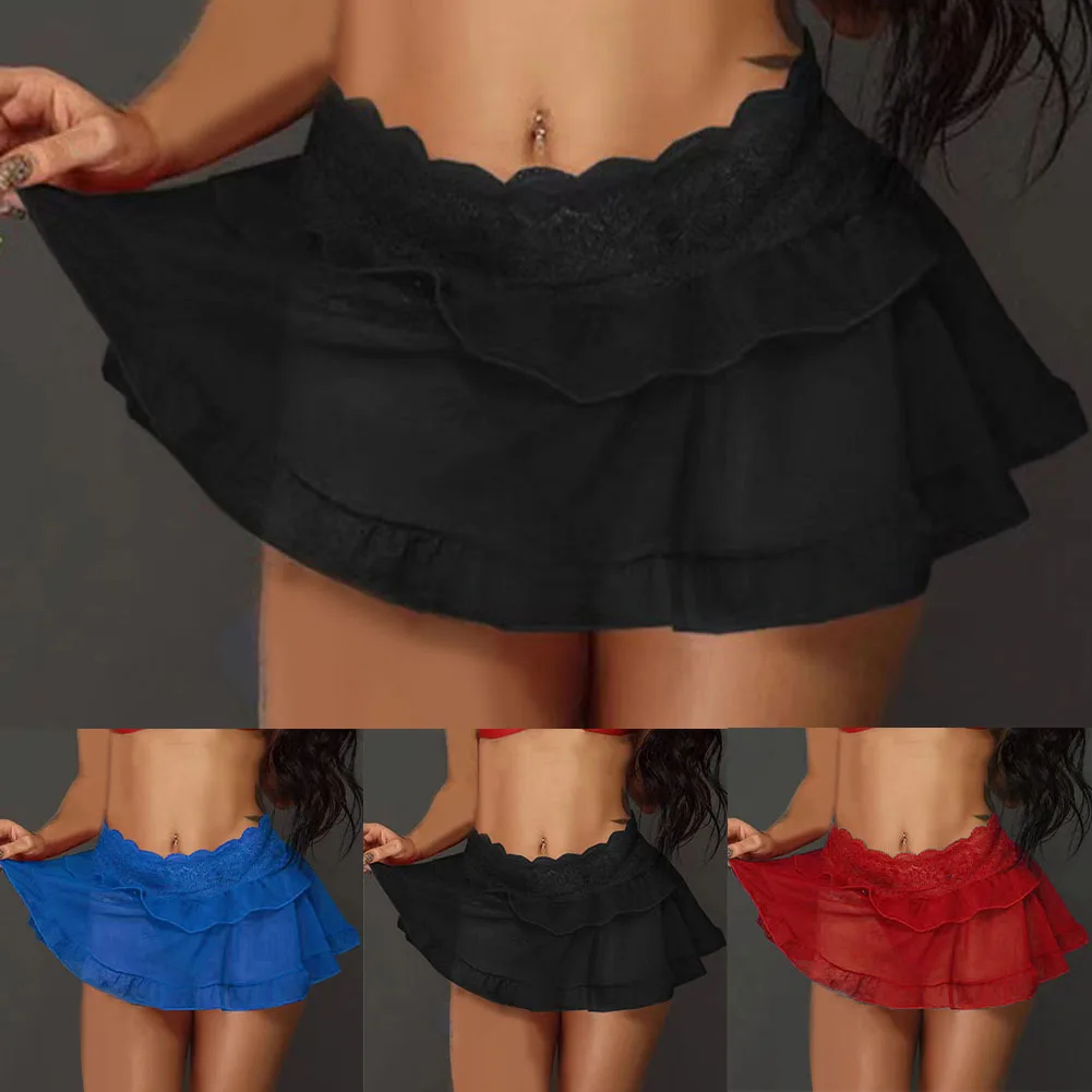 Юбка Женская Пляжная накидка с высокой талией Прозрачное сексуальное женское