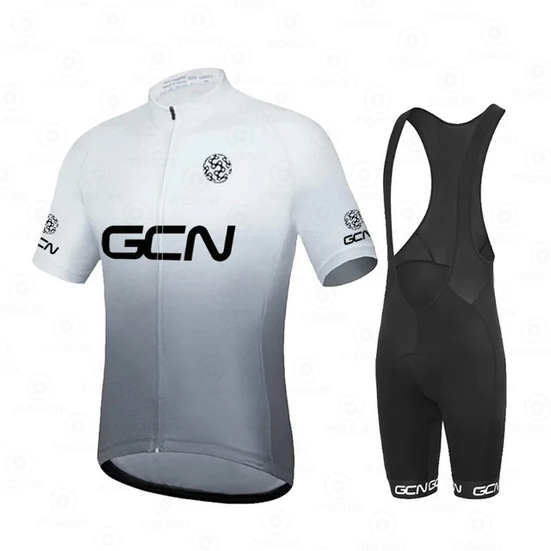 

GCN 2022 Summer Cycling Suit Road Bike Clothing Men's Pro Shorts Bib Mtb Bike Jersey Shirt Maillot Ciclismo Triathlon Cycling