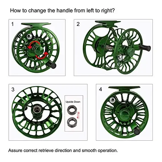 Машинная резка с ЧПУ алюминиевая сверхлегкая катушка 3/5 5/7 7/9 большая оправка