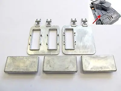 

Mato 1/16 Panzer III RC Tank Metal Motor Inspection Hatch Fuel Tank Access Engine MT102 TH00794