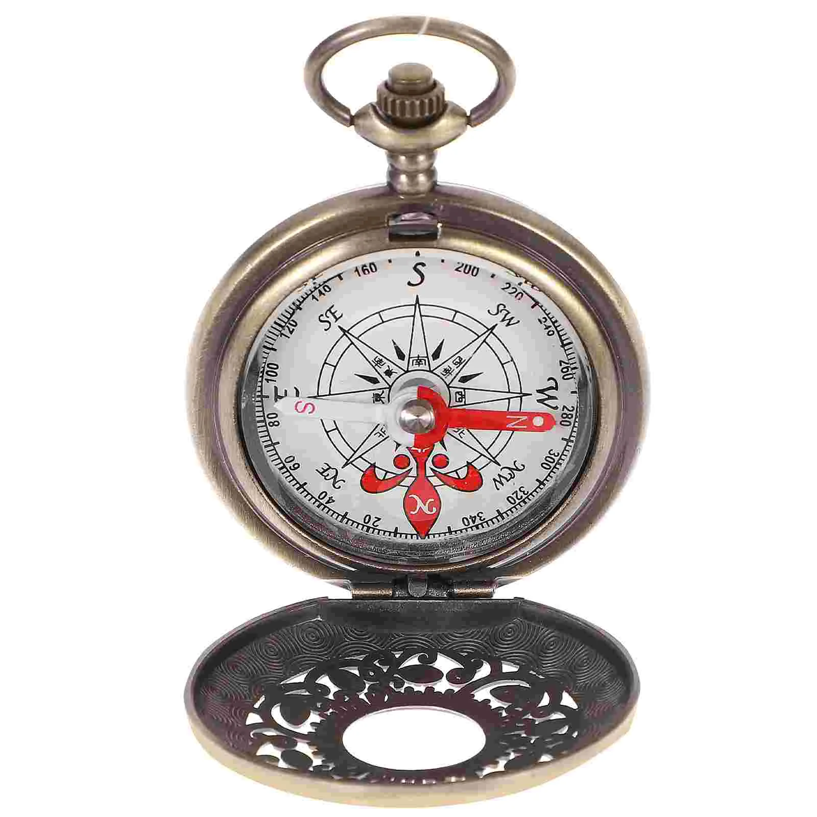 

Compass Hiking Camping Outdoor Survival Toys Accessory Supplies Portable Unique Kids Prop Pirate Backpacking Decorative Accuracy