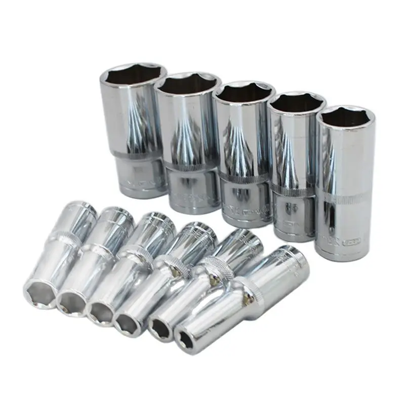 

Deep Socket Set 8mm To 32mm 8mm 9mm 10mm 11mm 12mm 13mm 14mm 15mm 16mm 17mm 18mm 19mm 20mm 21mm 22mm 24mm 27mm 30mm 32mm