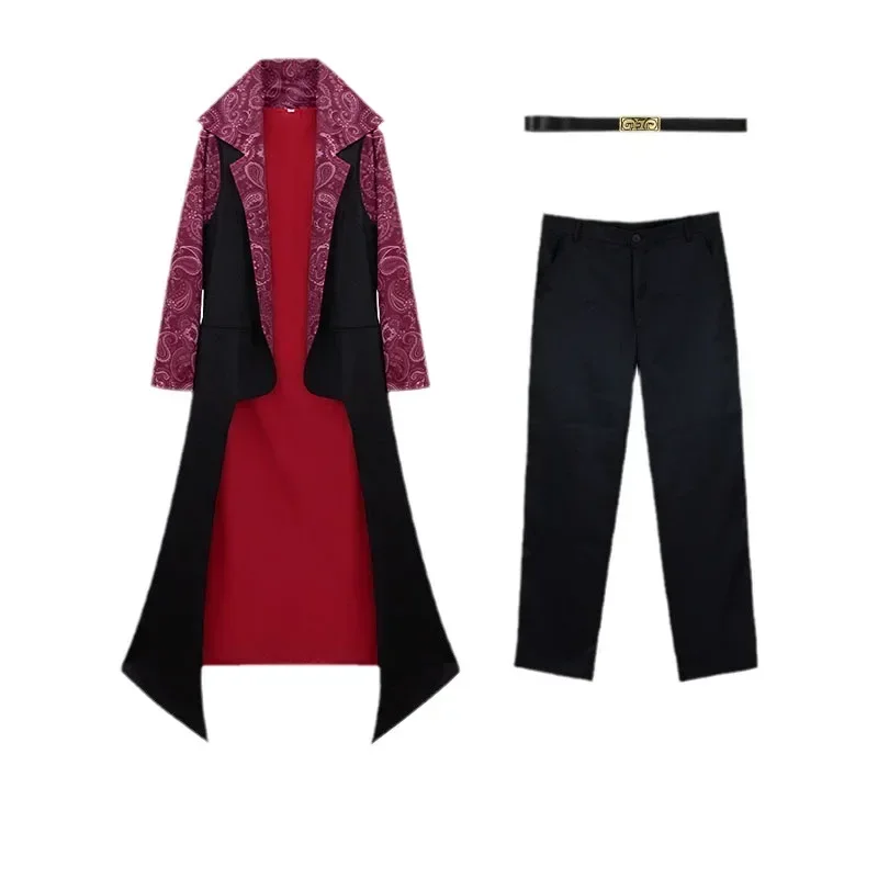 Фильм Дракулы Михок Шанкс Косплей Костюм Куртка ТВ Тренч Хэллоуин Карнавальные