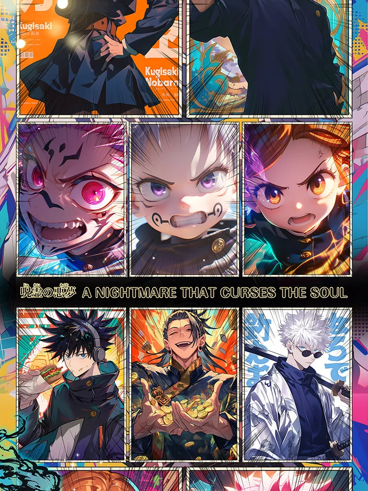 Новейшая коробка Jujutsu Kaisen B5 размер волны 5 JJK Booster Box Gojo Satoru Nanami Sukuna хобби