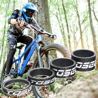 useful front fork washer sturdy carbon fibre useful bike front fork spacer headset spacer bike front fork spacer 4pcsset