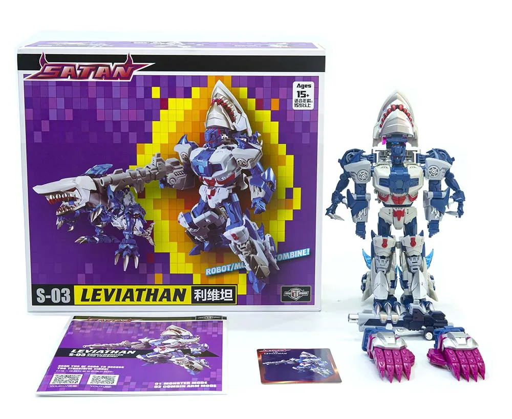 Новинка игрушки-трансформеры робот TFC игрушки яркий Левиафан Abominus Rippersnapper сатана