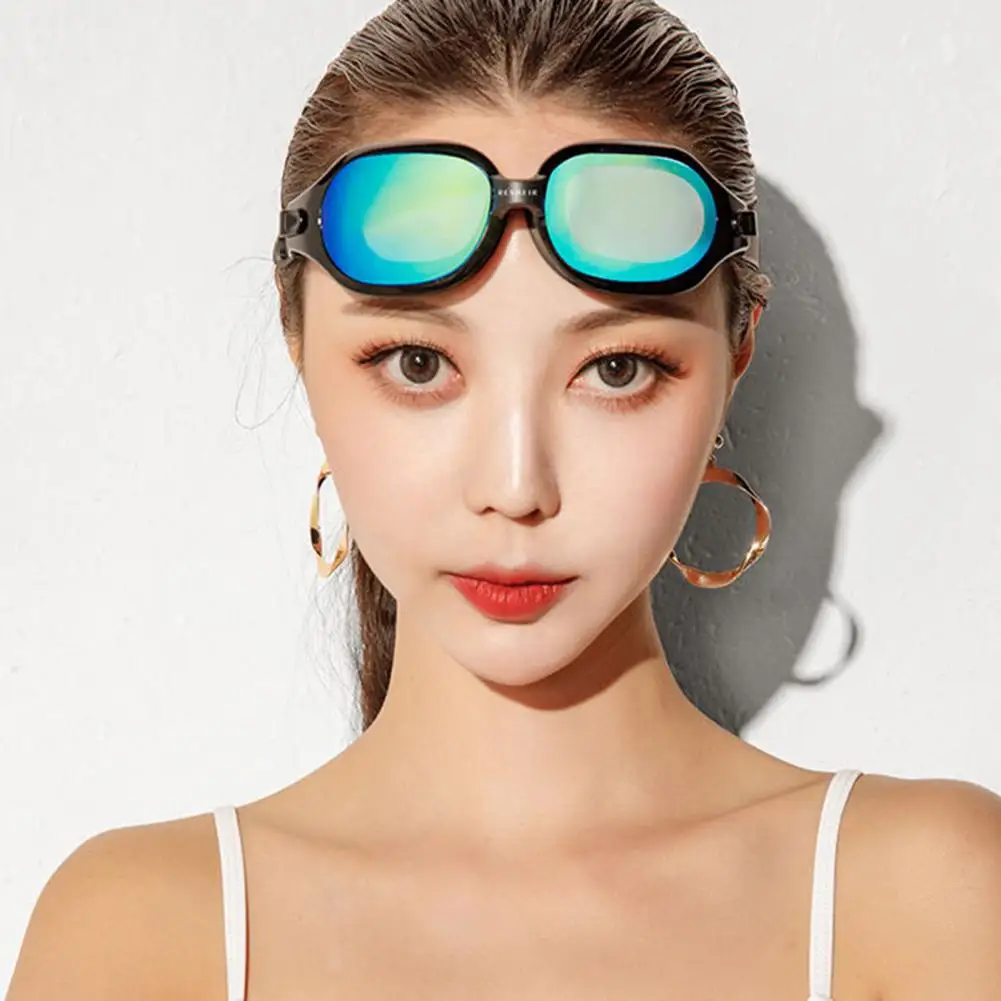 

High Clarity Big-frame Men Women Swim Pool Goggles Underwater Eyewear Equipment for Adults