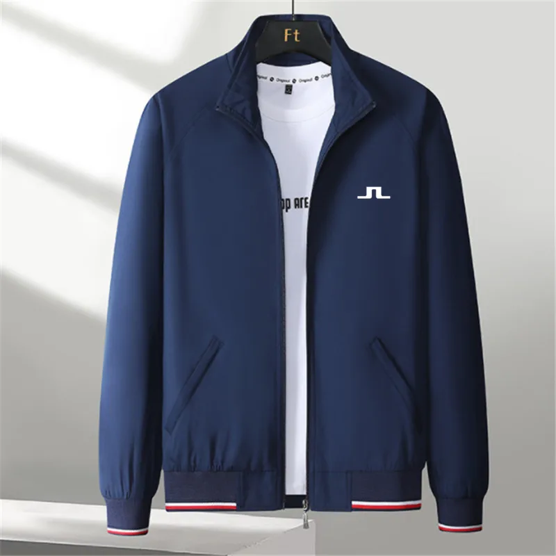 

Chaqueta de Golf para hombre, ropa deportiva, cortavientos de manga larga para exteriores, abrigo informal para primavera