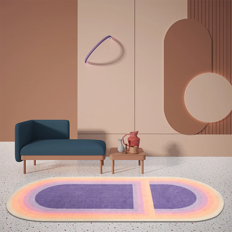 Светильник роскошный фиолетовый ковер/Милая Минималистичная спальня в стиле