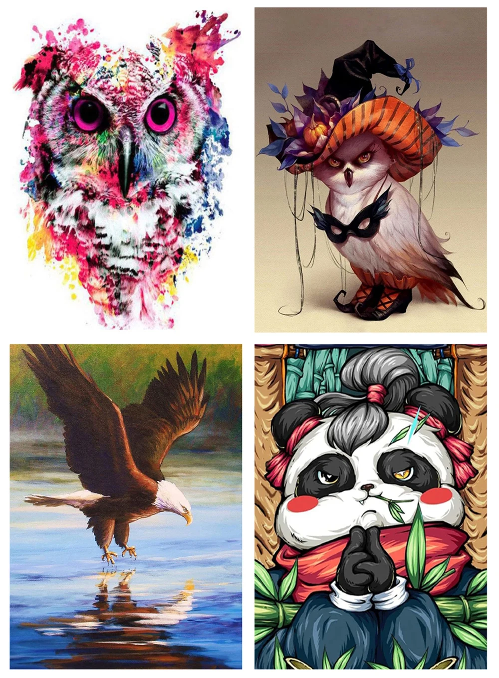 

5D Diamond Painting Panda Full Square Round Diamond Art for Adults and Kids Embroidery Diamond Mosaic Home Decor