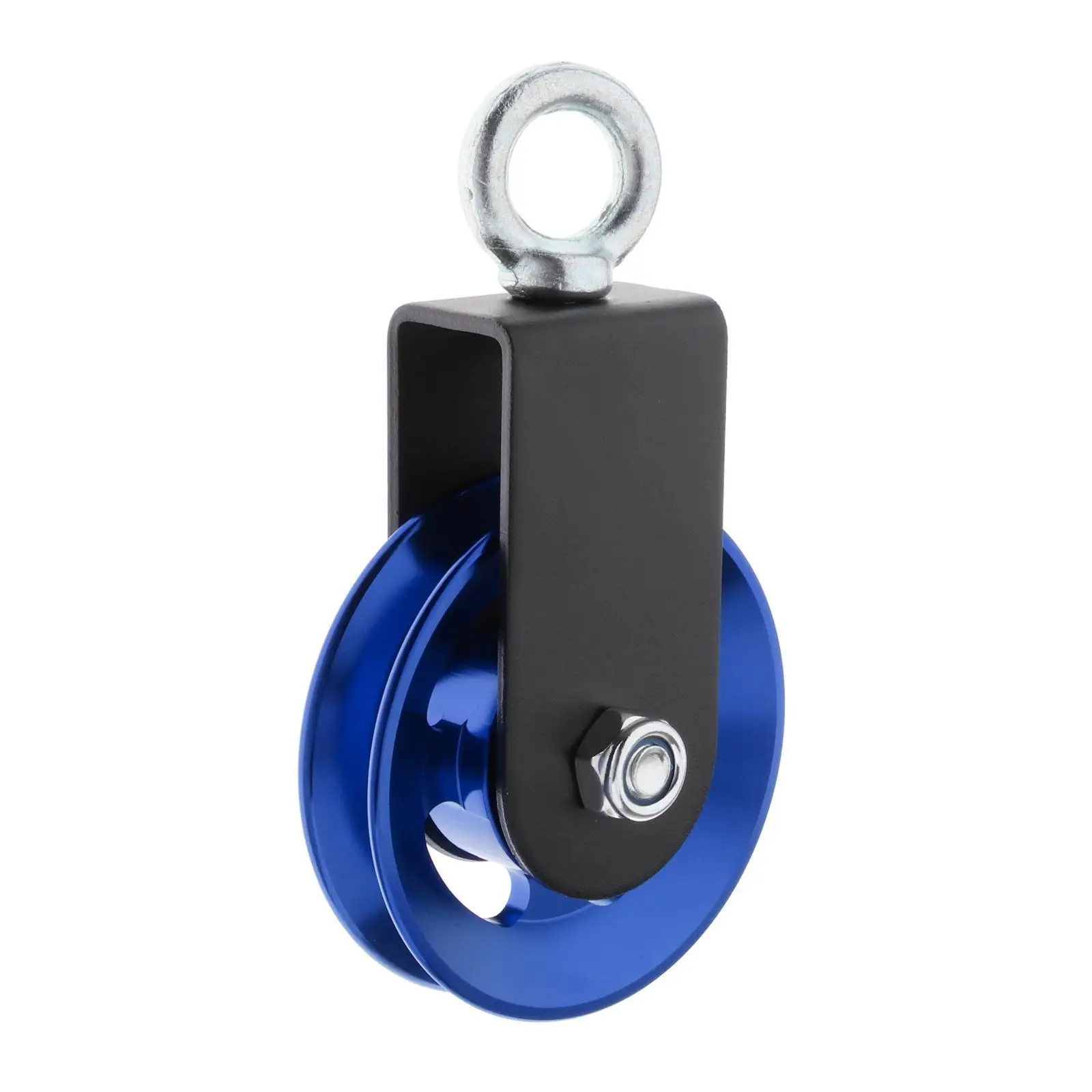 

Нагрузка на шкив из алюминиевого сплава для подъема кабеля, тренировочное колесо синего цвета
