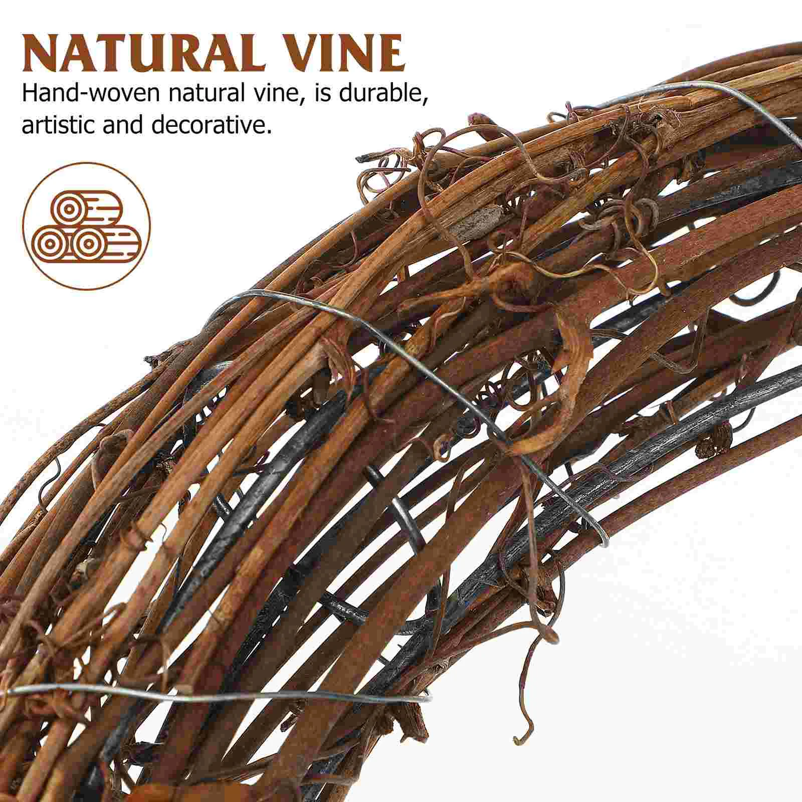 2 шт. ротанговая гирлянда Луна для DIY венок ручной работы кольца рождественское