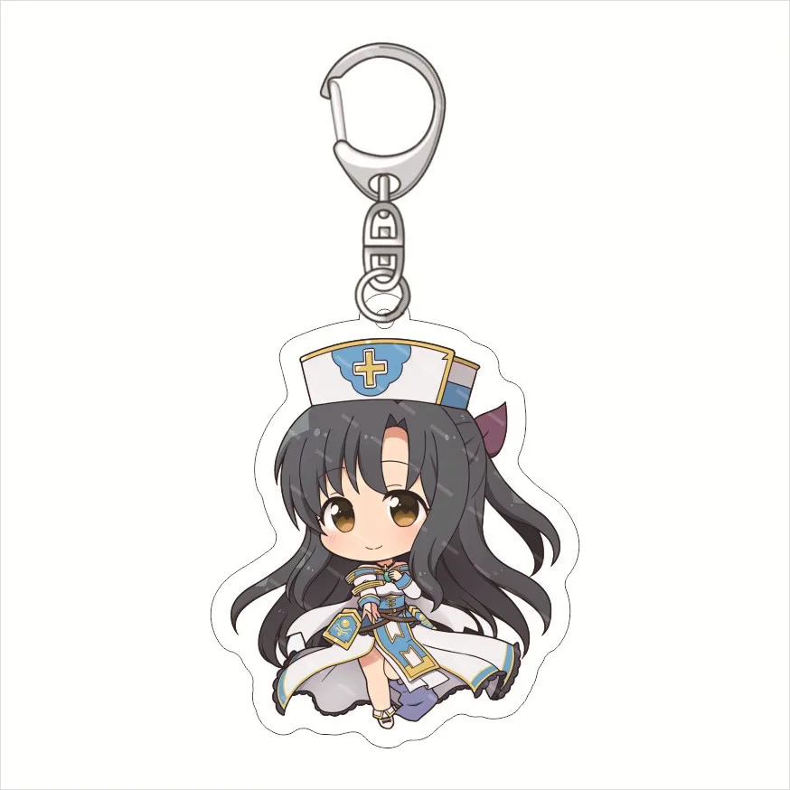 Новые аниме Обычные профессии создают мир акриловых брелоков. Акриловый кулон