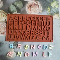 double letters of the alphabet silicone chocolate molds handmade diy ice lattice mold handmade soap mold chocolate fudge jelly