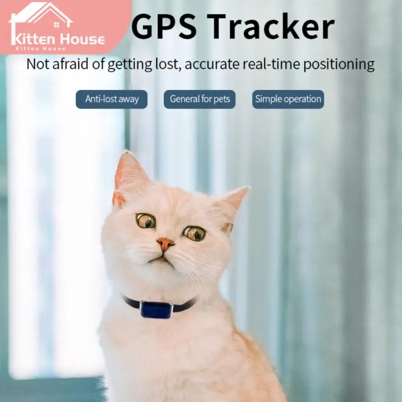 

Портативный двухцелевой GPS Смарт водонепроницаемый локатор для домашних животных Универсальный GPS ошейник для определения местоположения для кошек и собак трекер позиционирования