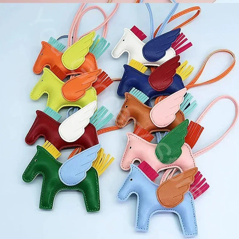 Подвеска милая маленькая сумка с лошадью Очаровательная искусственная кожа