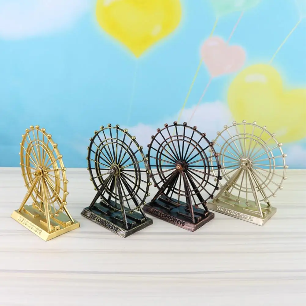 

Искусственное украшение колеса обозрения в европейском стиле, креативные домашние поделки для стола, рабочего стола, офиса, домашнего деко...