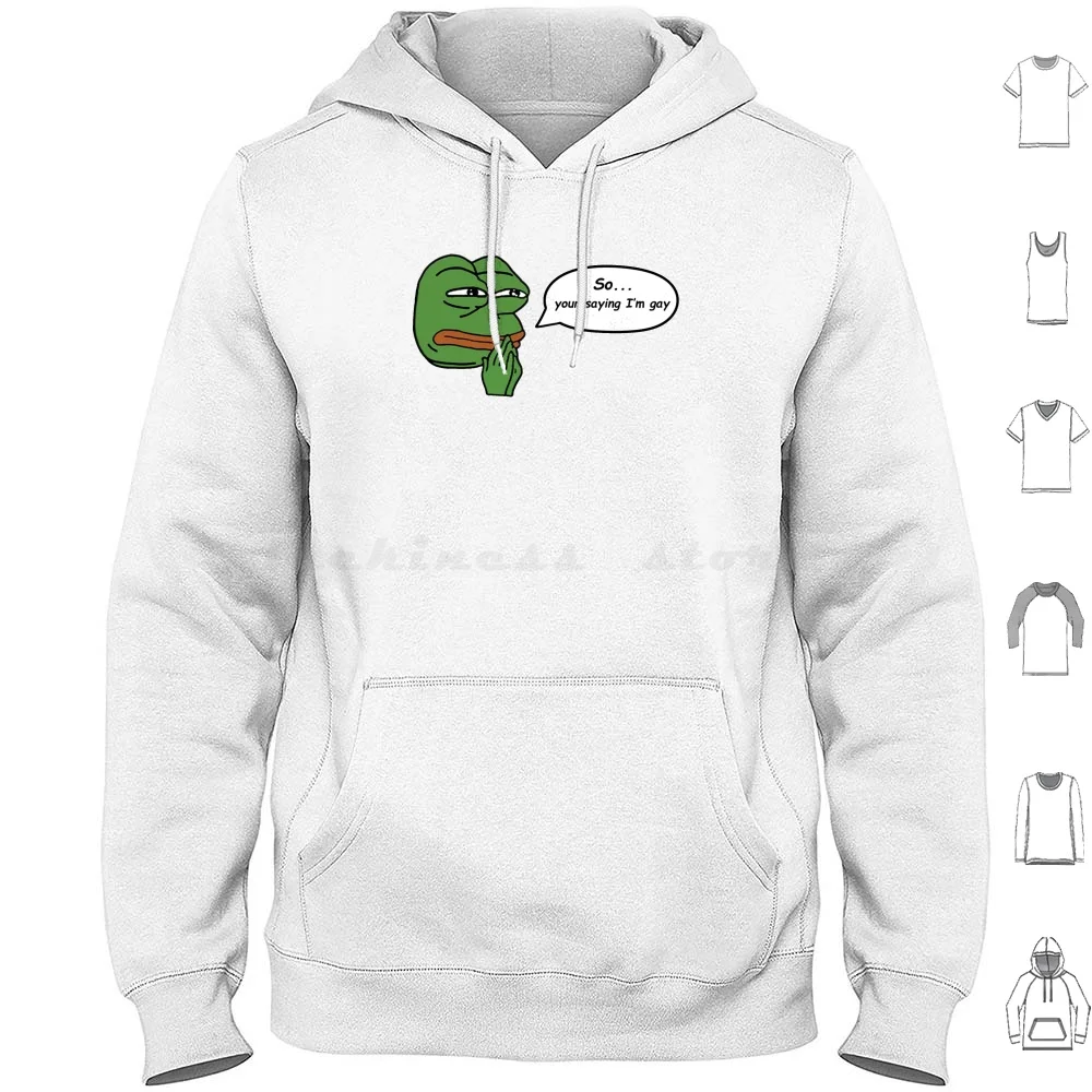 Толстовка Monkahmm с изображением мыслей, хлопковая толстовка с длинным  рукавом Monkahmm, Monkathink Think, лягушка, Twitch, смайлик, смайлик |  AliExpress