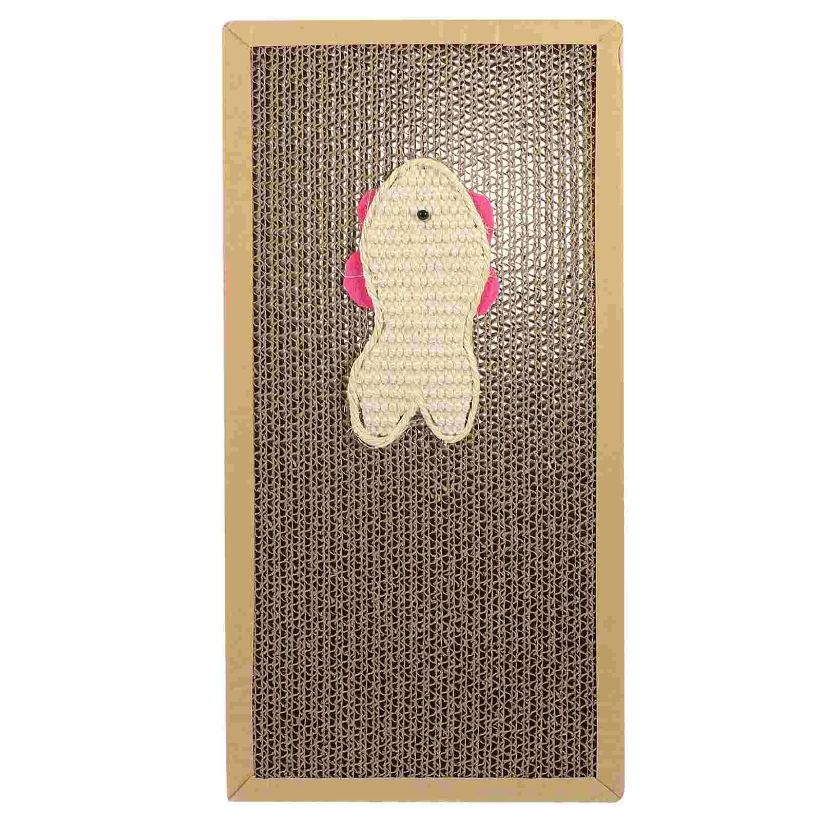 

Bite-resistant Adorable Indoor Cat Scratch Board Scratch Pad Cat Scratch Pad for Indoor Cats Kitten Home