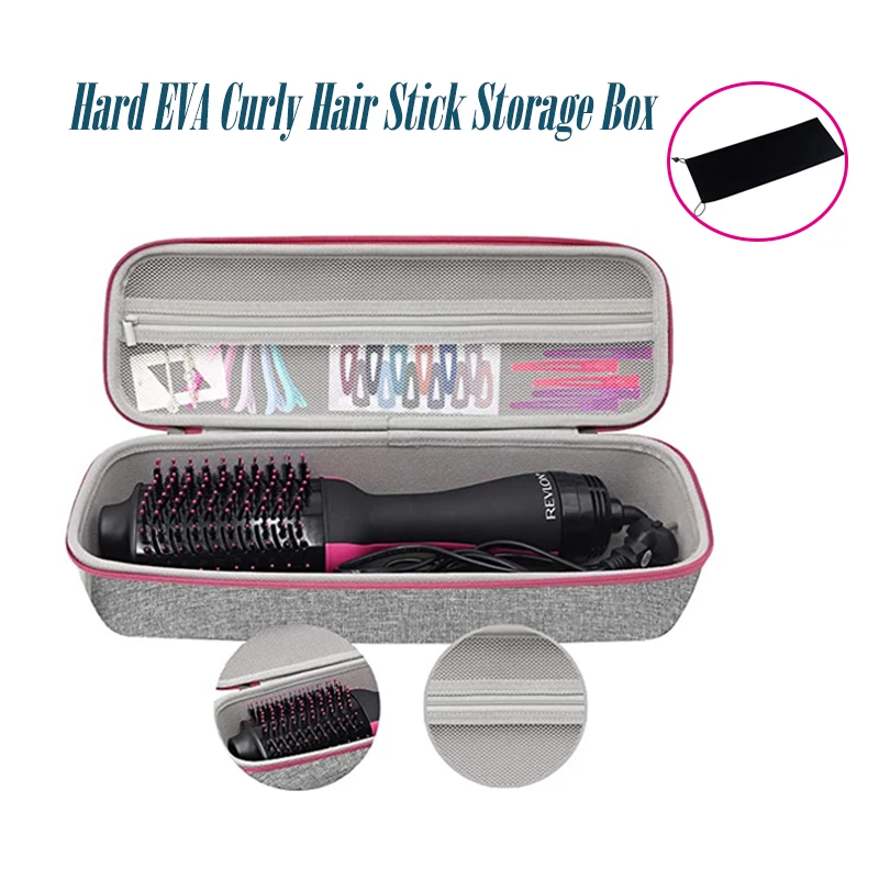 

Hair Stick Box Curly One-step-hair Dryer Box Straightener Storage For Bag Hair Storage Packaging Revlon Suitable Hard
