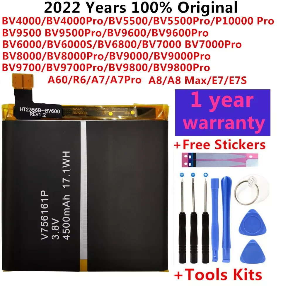 

2023New 100% Original For Blackview A20 BV4000 BV5000 BV6000 BV6000S BV6800 BV7000 BV8000 BV9000 BV9500 BV9600 BV9700 Pro Phone