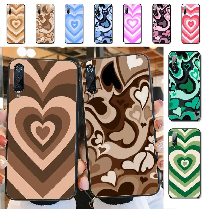 

Heart Circle Phone Case for Xiaomi mi 8 9 10 lite pro 9SE 5 6 X max 2 3 mix2s F1