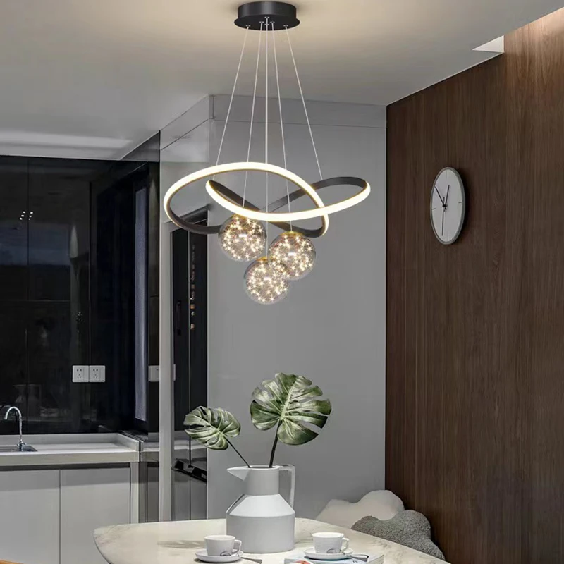 

Современные светодиодный люстры для гостиной, столовой, спальни, кухни, подвесное освещение, внутренняя люстра, домашний декор, подвесные светильники