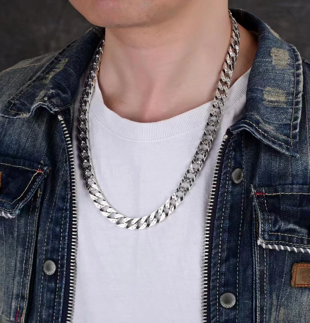 

S925 Chains Necklaces for Man and Women Fashion Silver Jewelry Collares Luxury Juwalary for Girls free shipping