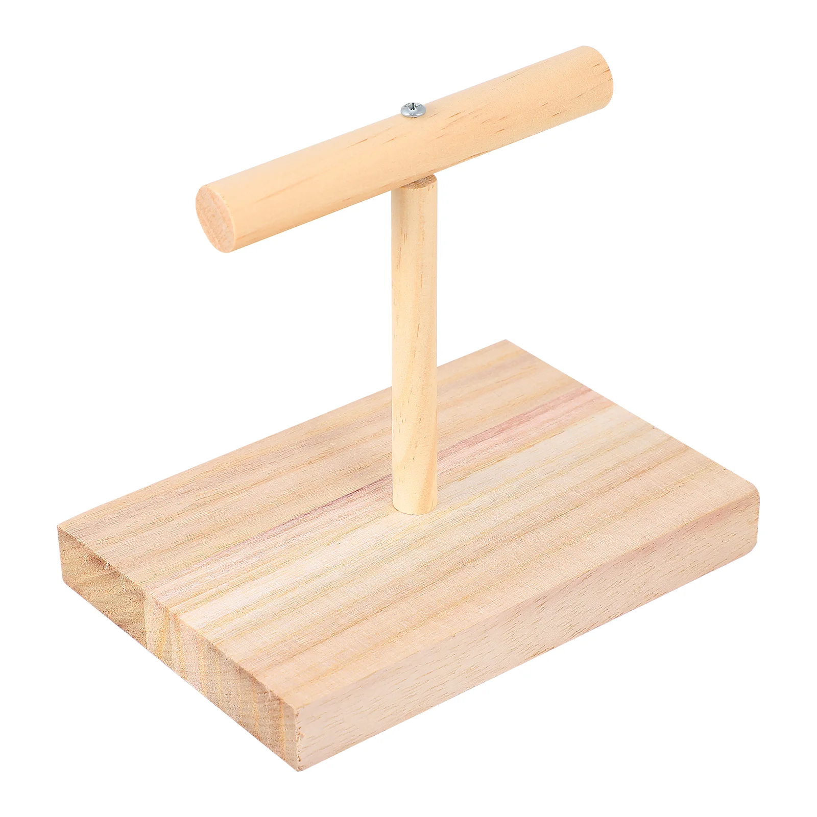 

Bird Perch Stand T Parrot Toy Training Wooden Wood Cage Platform Playground Frame Cockatiel Toys Lovebird Rod Playstand Play