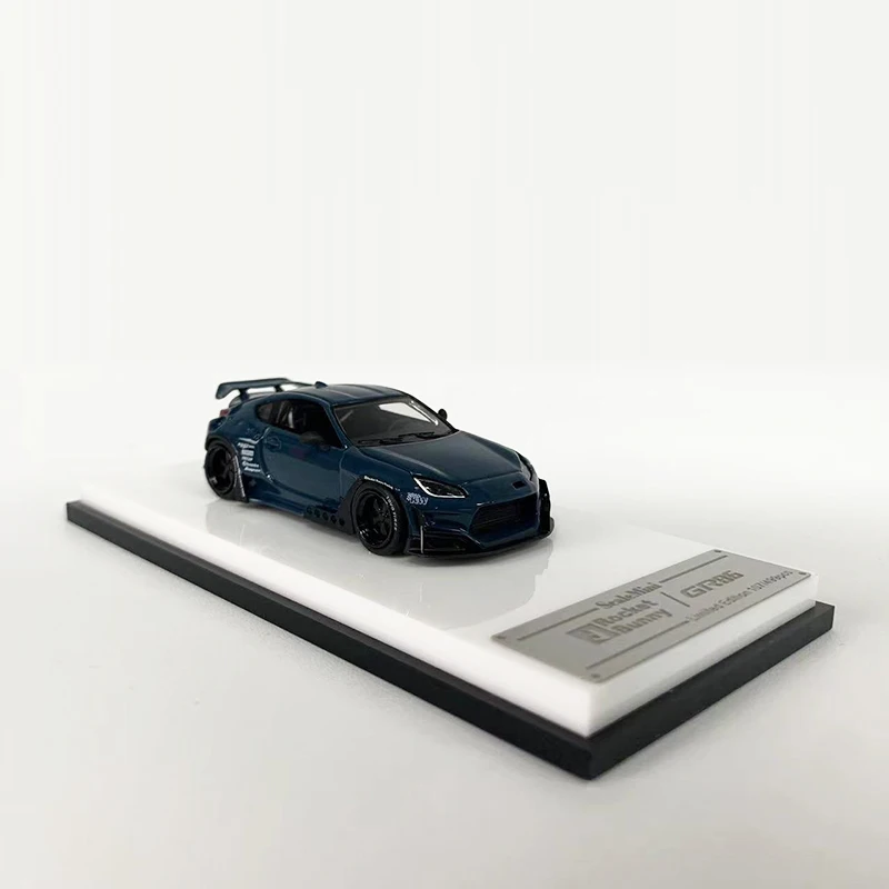 ScaleMini 1:64 Модель автомобиля Pandem Rocket Bunny GR86 Широкий кузовный спортивный автомобиль