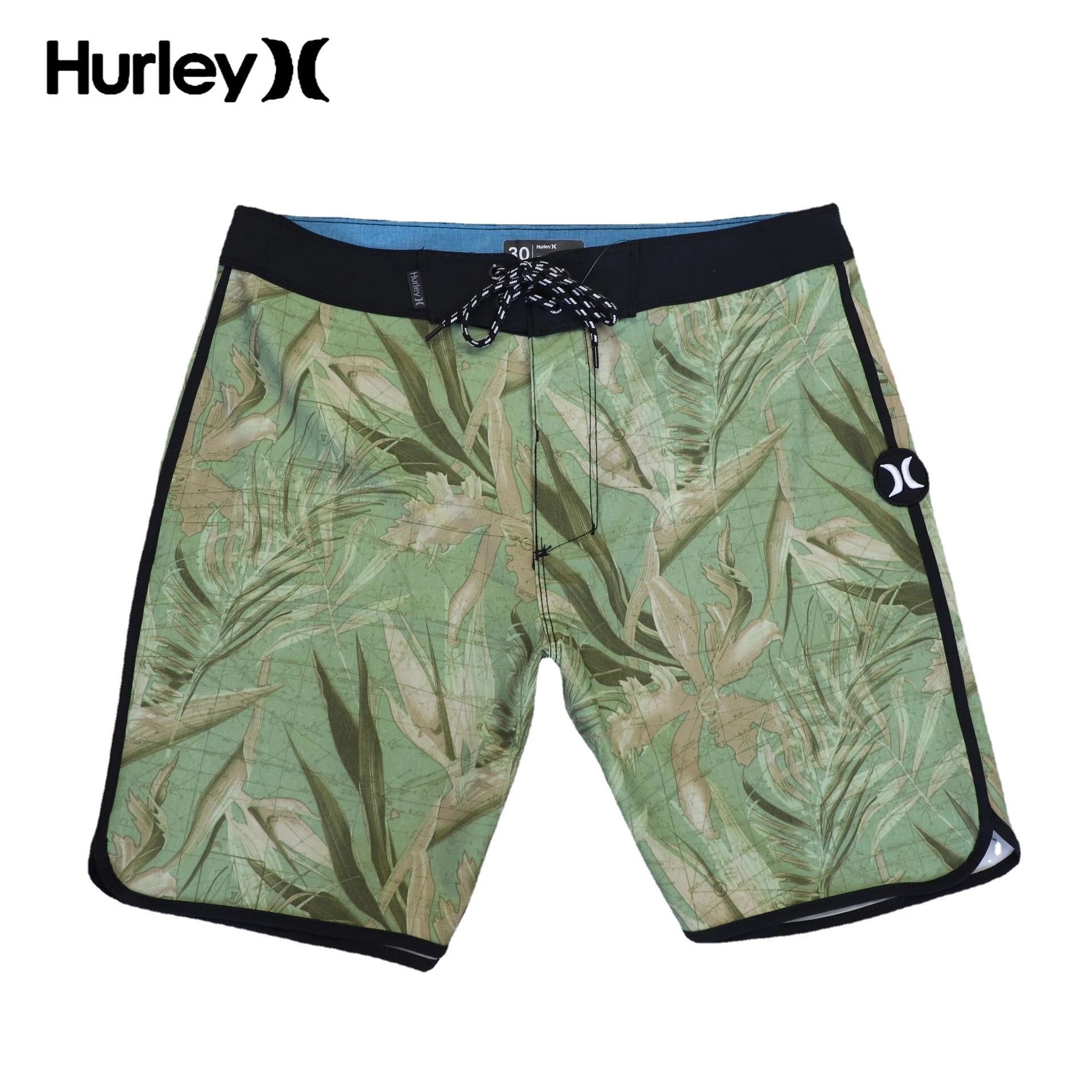 

Hurley Vêtements De Plage Men Leisure Sports Fitness Vacation Swimming Quick Drying Loose Seaside Surf Beach Shorts Bodybuilding