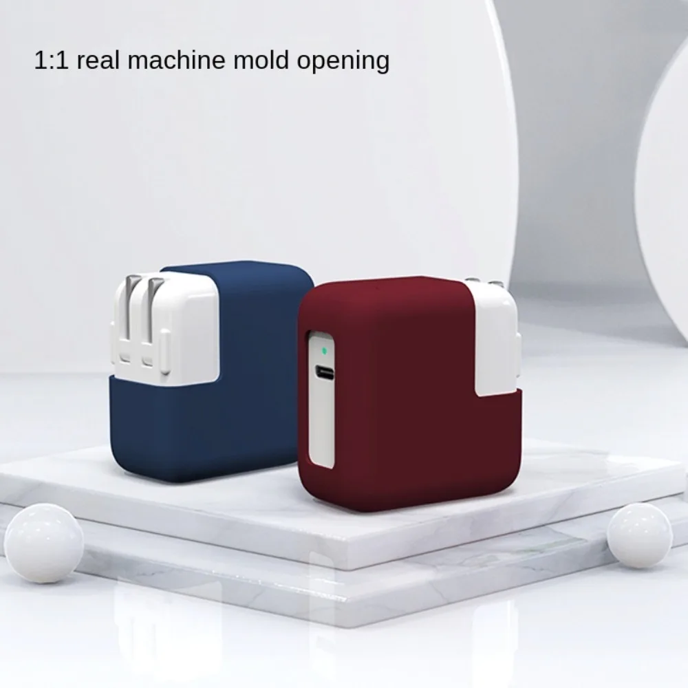 Чехол для адаптера питания 30 Вт/45 Вт Новый противоударный Силиконовый Эластичный