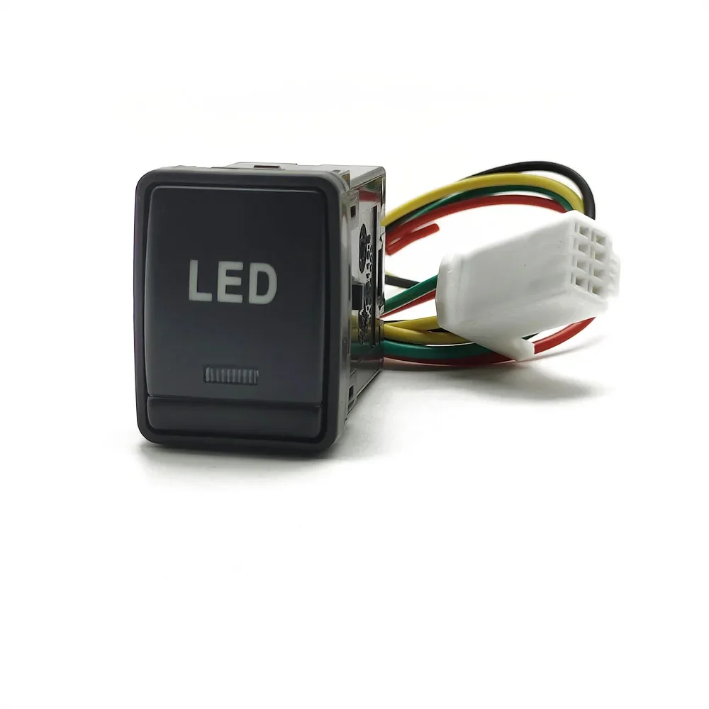 

1 шт. включение и выключение питания, Справочная модель, кнопка включения зеркала на сиденье, переключатель подогрева рулевого колеса для Nissan Tiida Sylphy Qashqai светодиодный