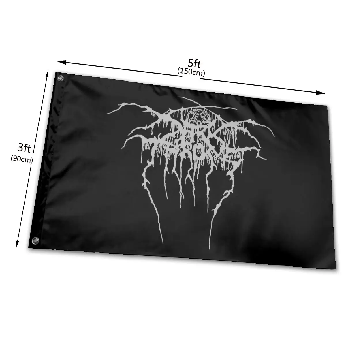 Забавный хлопковый уличный флаг с забавным принтом darktron True норвежского черного