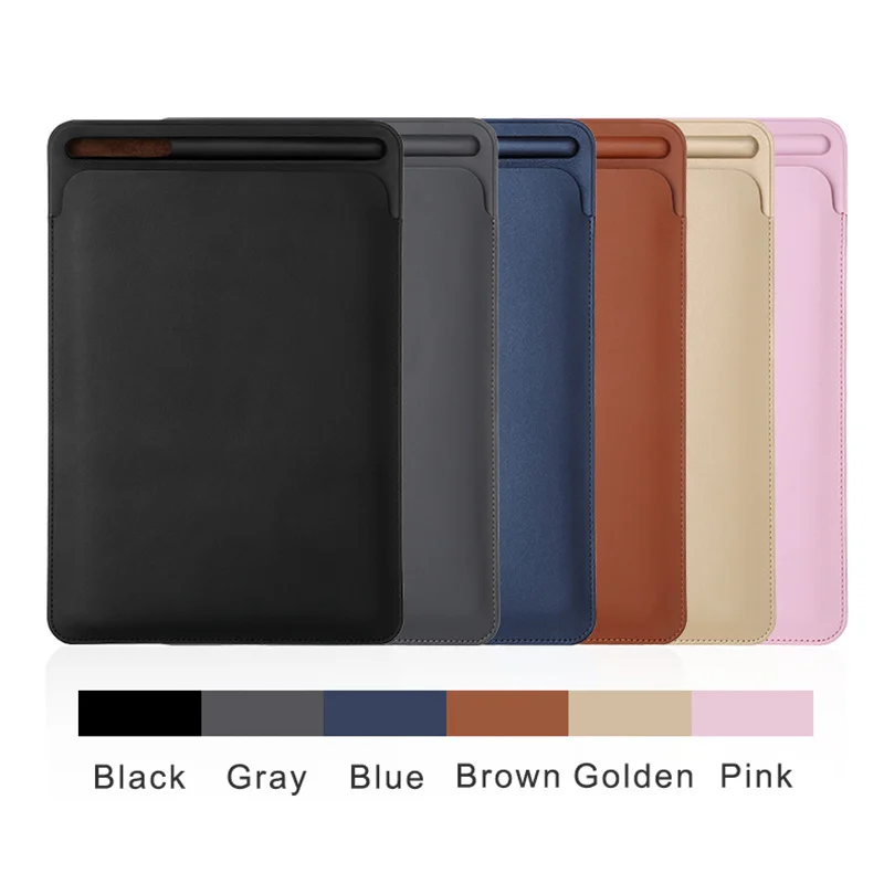 

For iPad 9.7 Case 2018 2017 for iPad Pro 11 2021 12.9 Sleeve for iPad Air 4 Case 10.2 9th 7 8th Pouch Bag 10.5 Pencil Slot