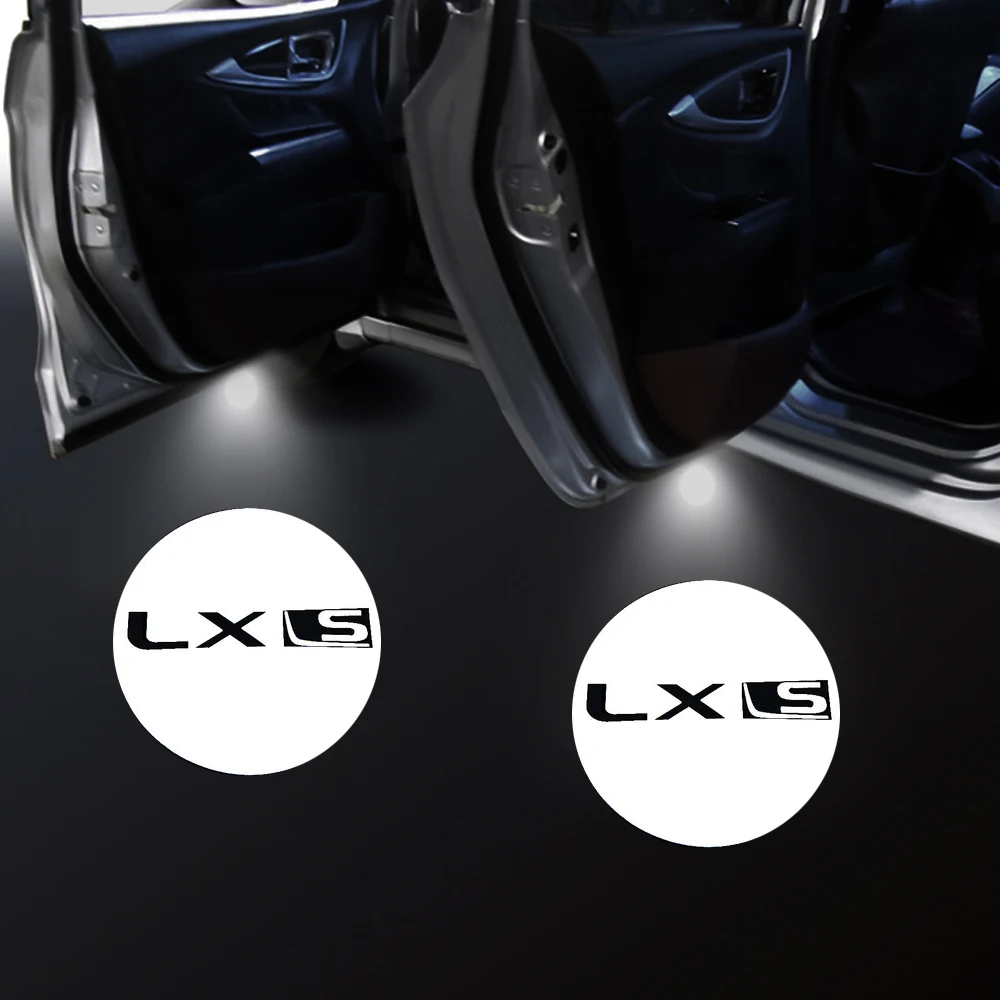 

2 шт., светодиодный лазерный проектор, теневая лампа для дверсветильник автомобиля LEXUS LS/ES/IS/LX/RX/GS/GX/LC/RC/UX/LM F, спортивный Автомобильный Дверной ...