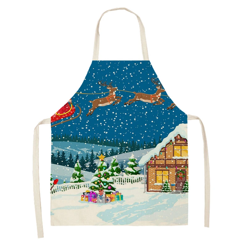 Кухонный Фартук для женщин льняной водонепроницаемый фартук мужчин и детей