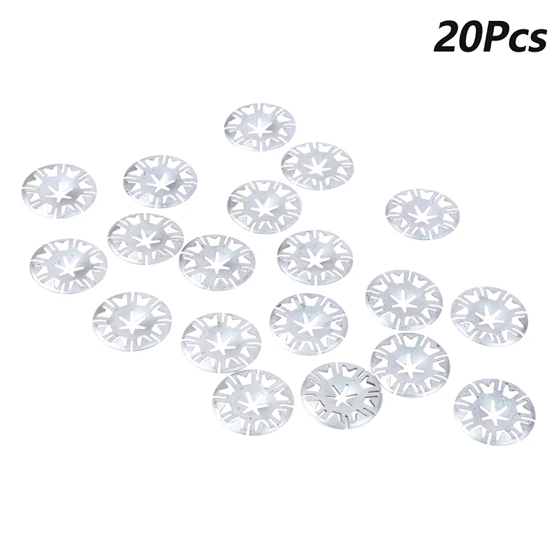 

20pcs Metal Car Chassis Exhaust Heat Shield Metal Spring Washer Fixing Clamp Nut Model