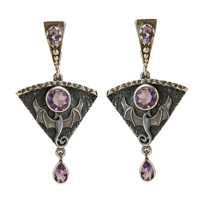 

Gothic Punk Classic Dragon Dangle Drop Earrings Gothic Trend Fashion Jewelry Accessories Earrings Gift for Women Girls